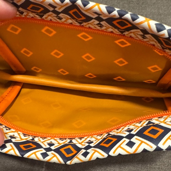 Tory Burch Geometric Patterned Cosmetic Bag - Picture 6 of 6